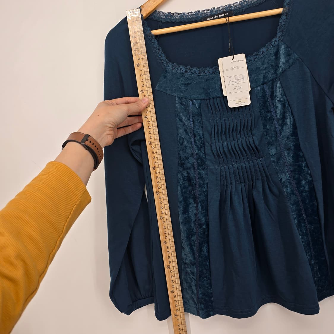 벨벳 블라우스 (일본 브랜드) 상품이미지6