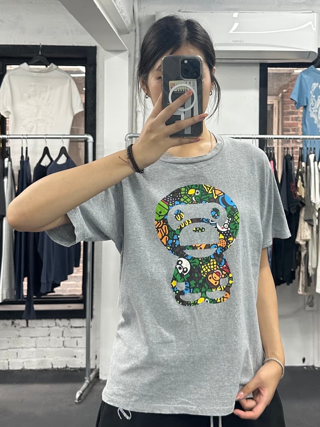 베이프 사파리 마일로 티셔츠 상품이미지4