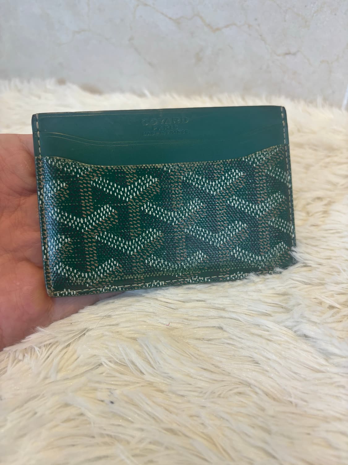 고야드 생쉴피스 카드지갑 그린  상품이미지4
