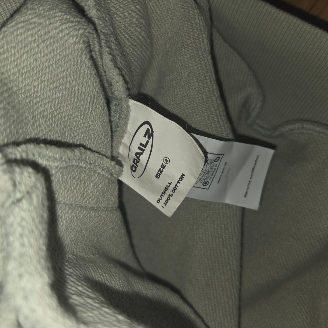 그레일즈 지오메트리 후드 (실XL) 상품이미지6