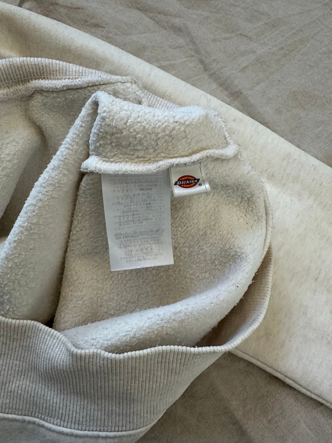 디키즈 오트밀 레드 자수로고 후드티 상품이미지8