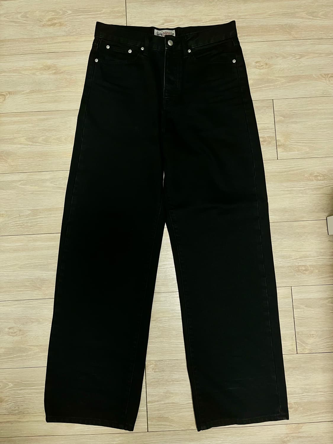 (Stussy) 스투시 릴렉스드 데님 블랙진 상품이미지3