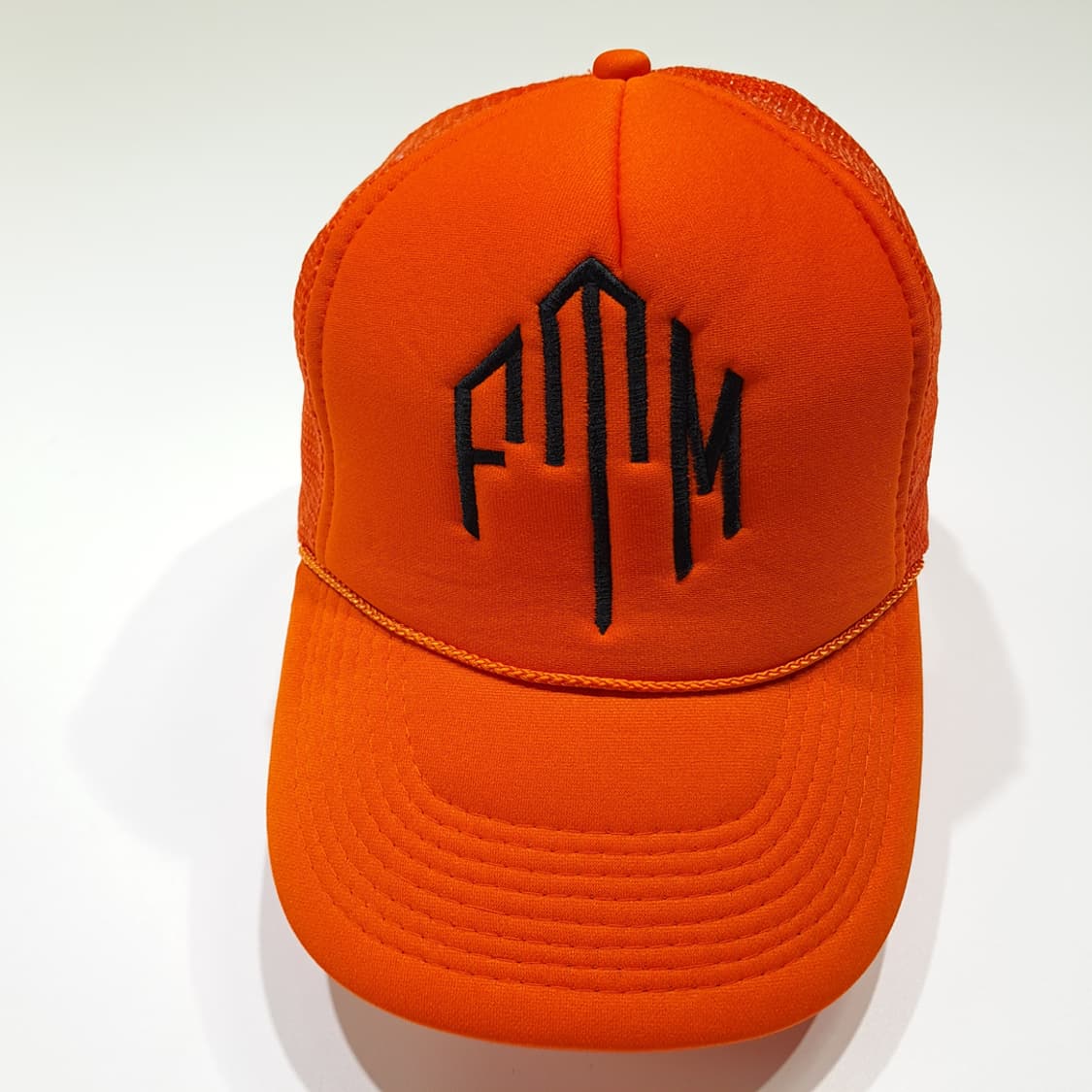 오토 FTM 로고 자수 오렌지 메쉬 로프캡 P2065 상품이미지3