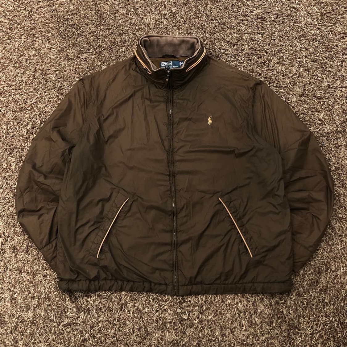 폴로 랄프로렌 브라운 봄버 블루종 자켓 상품이미지1