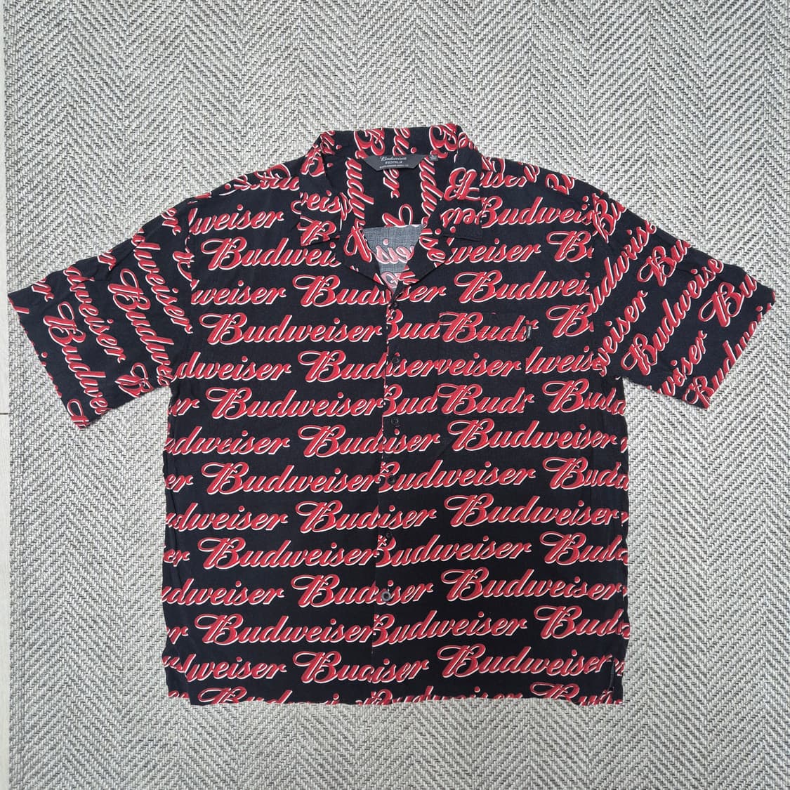 버드와이저 x Been trill 패턴 셔츠 상품이미지1