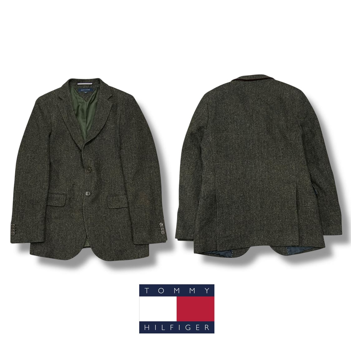 타미힐피거 트위드 울 블레이저 s08365 상품이미지1