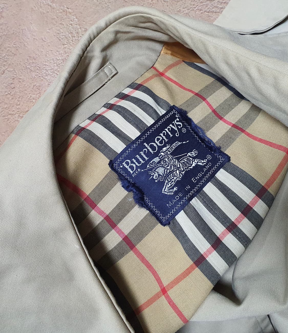 ✨ (바배) 버버리 90s 트렌치 코트  상품이미지3