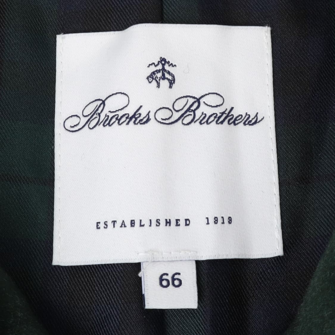 브룩스브라더스 우먼스 딥그린 더블 울 실크 코트 상품이미지7