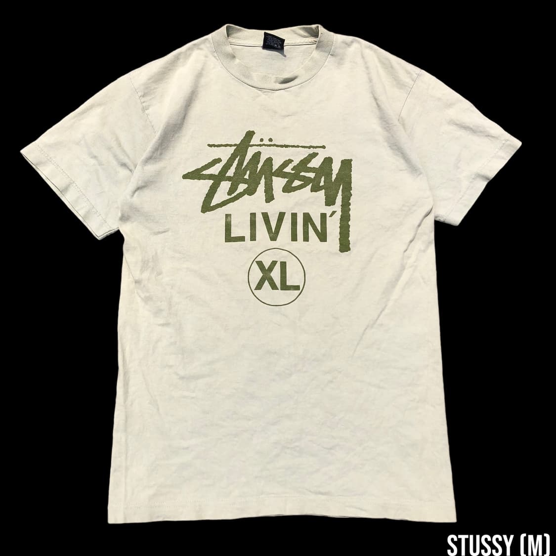 [M] Stussy 스투시 LIVIN 반팔티셔츠 상품이미지1
