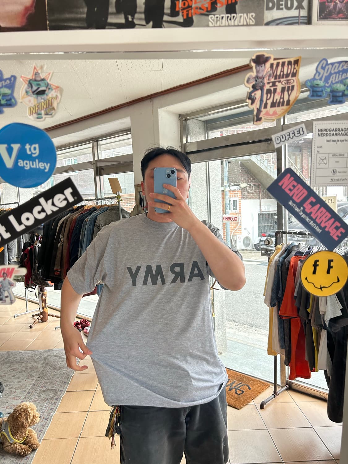 90’s US ARMY IPFU 미육군 트레이닝 티셔츠 상품이미지5