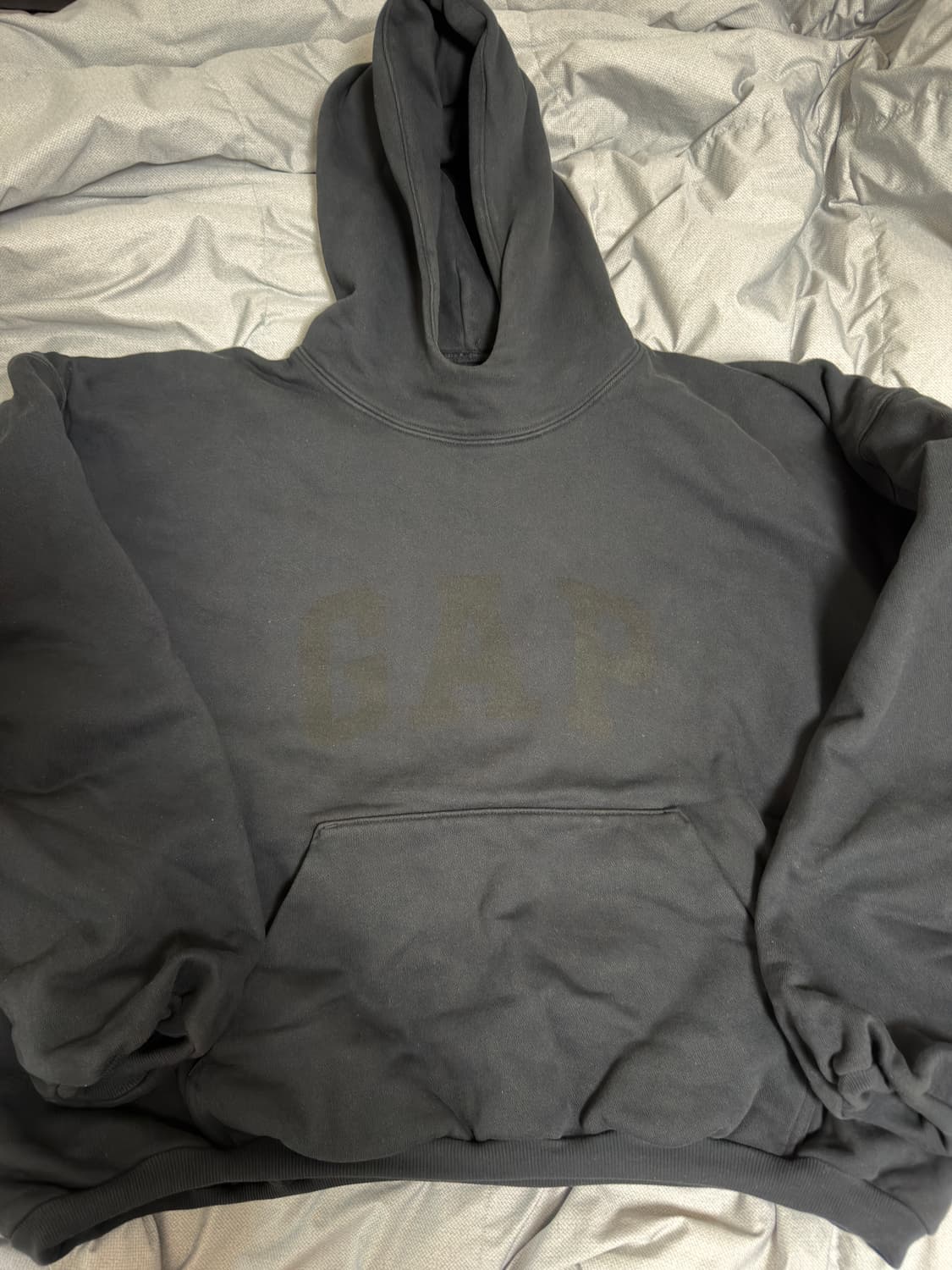 이지갭 도브 후드 워시드 블랙 m 상품이미지2