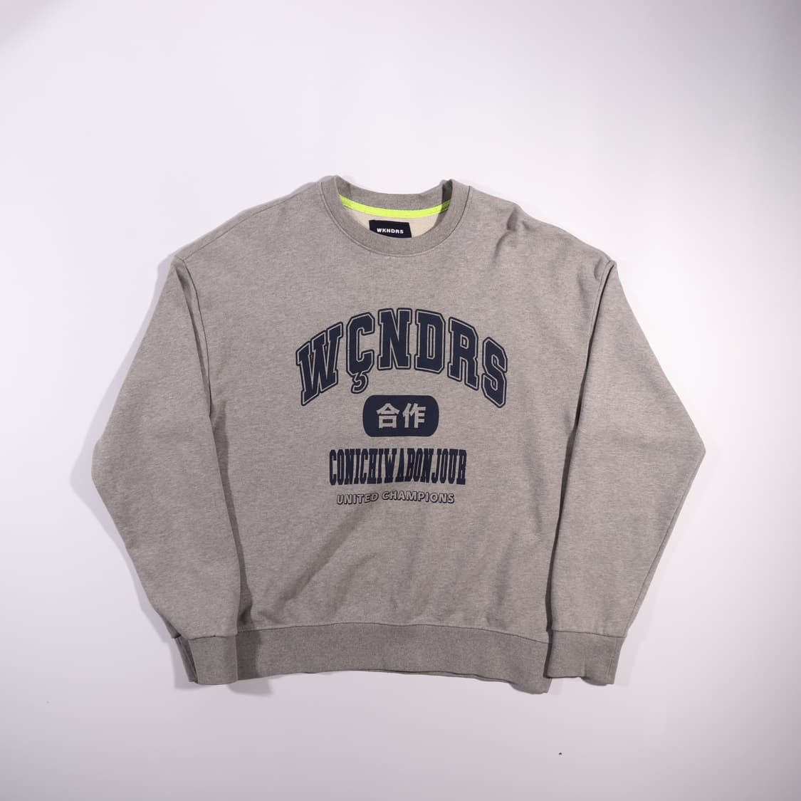 위캔더스 프린팅 맨투맨 B283 상품이미지1