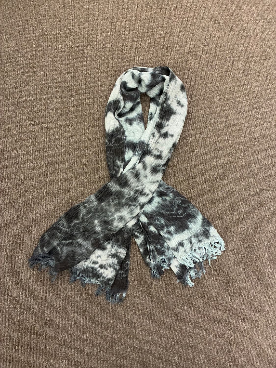 Japanese vintage 타이다이 머플러 상품이미지4