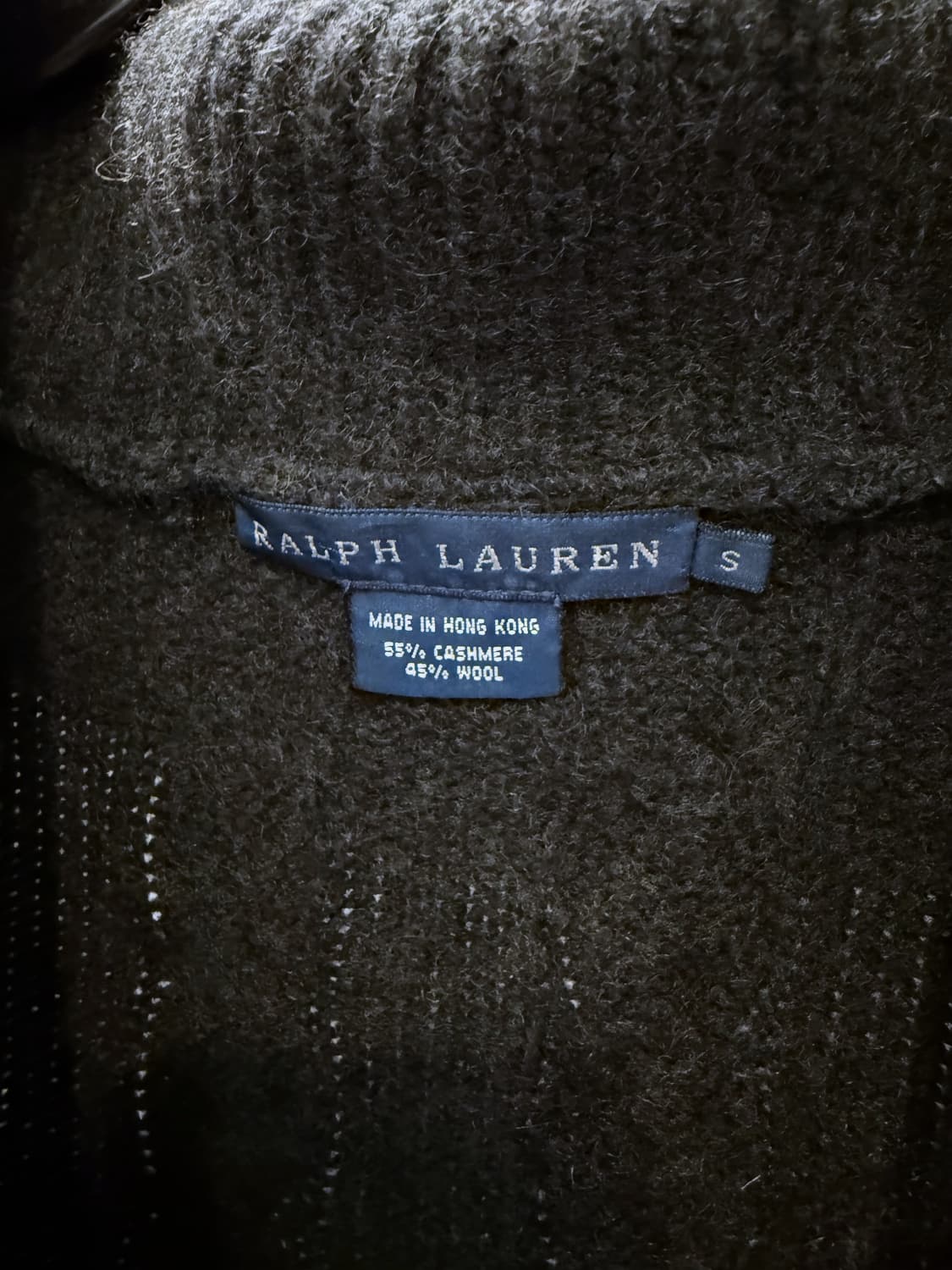 랄프로렌 여성 캐시미어 숄가디건 상품이미지4