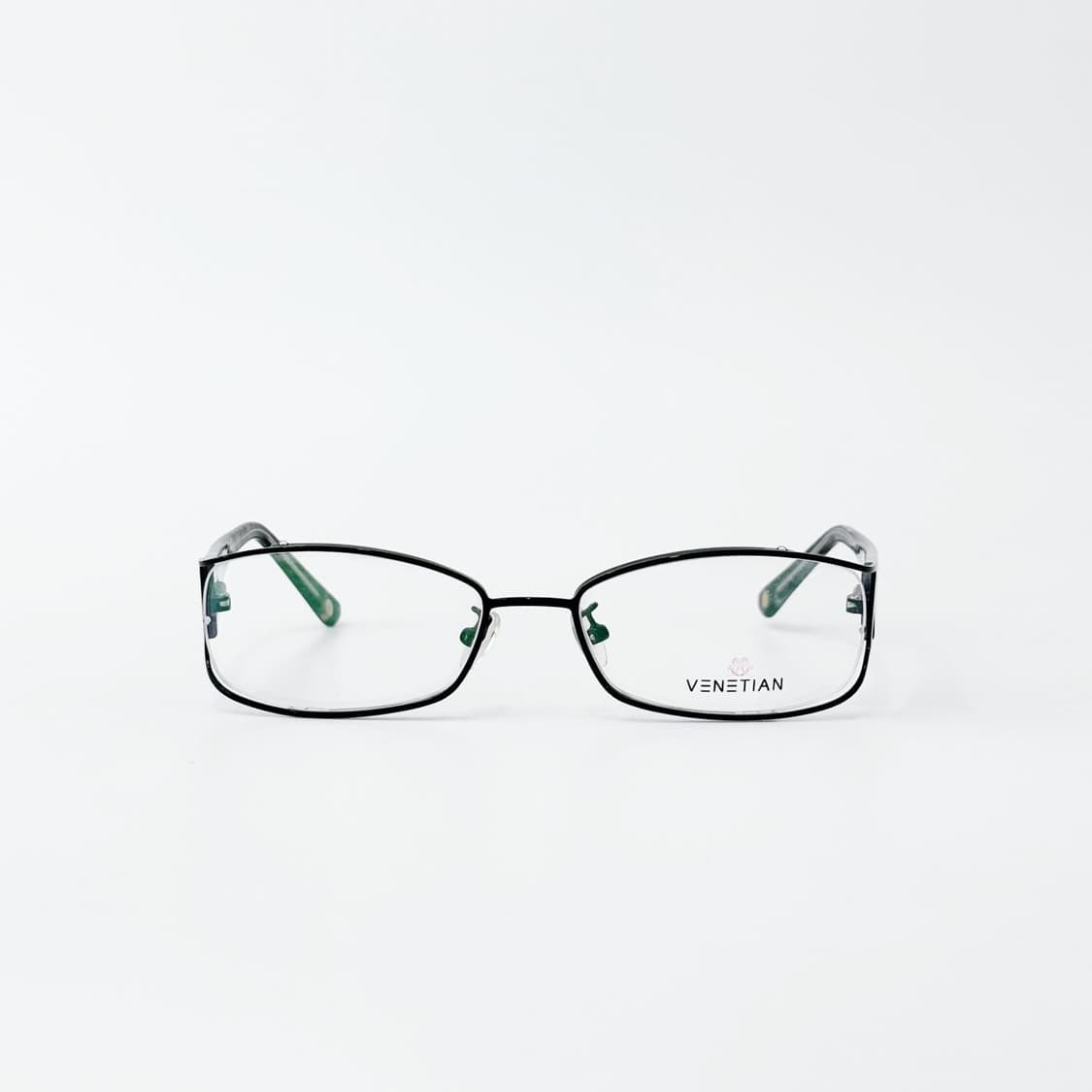 VENETIAN  블랙 메탈 데드스탁 빈티지안경 상품이미지2