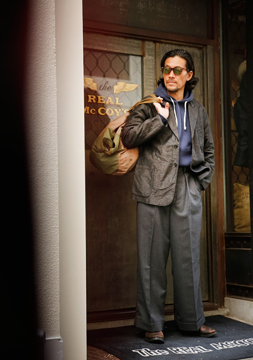 joemccoy DOUBLE DIAMOND SACK COAT / 상품이미지8