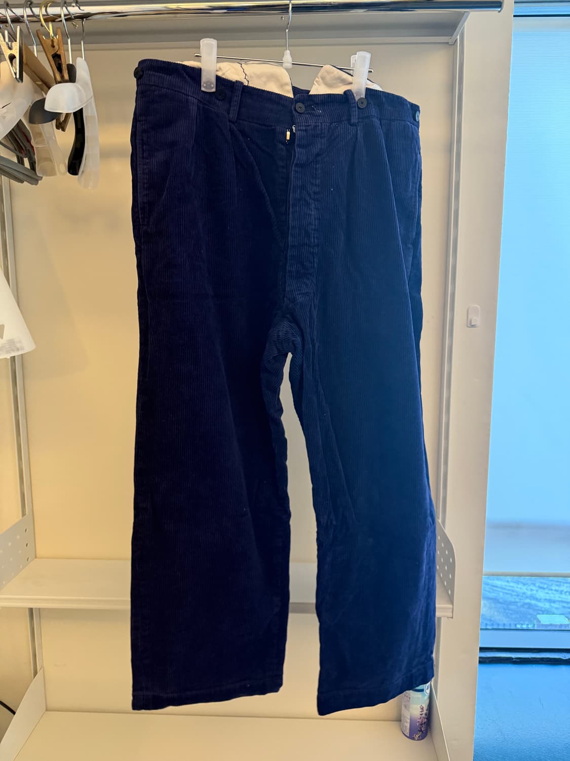 DOCUMENT CORDUROY 50's MILITARY TROUSERS 상품이미지4