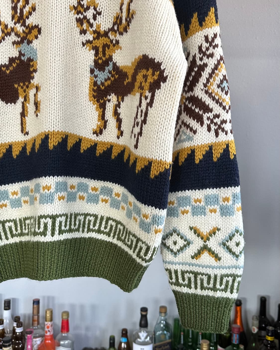 [L]CRAFT MANLY JPN 90s 코위찬 헤비울 니트 스웨터 상품이미지6