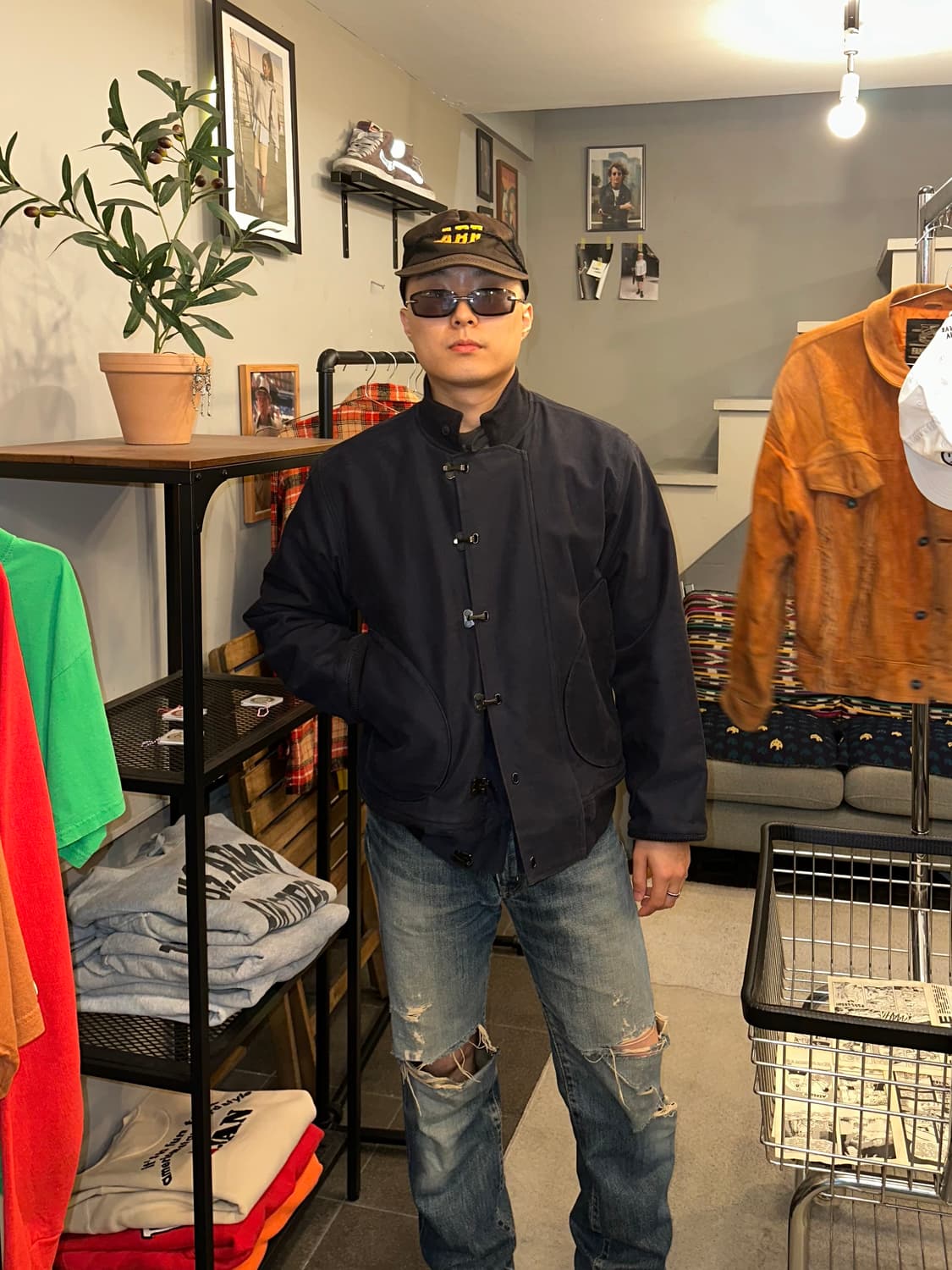 Bronson U.S.Navy deck hook jacket 상품이미지1