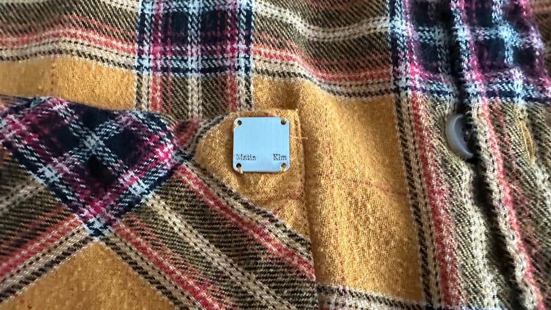 Matin Kim 마뗑킴 체크셔츠 상품이미지4