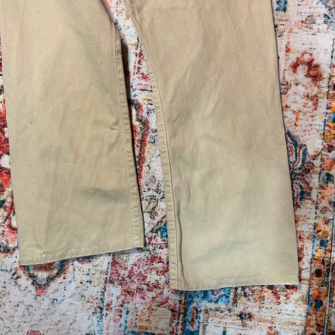 [34] 00s 리바이스 501 베이지 데님 팬츠 상품이미지9