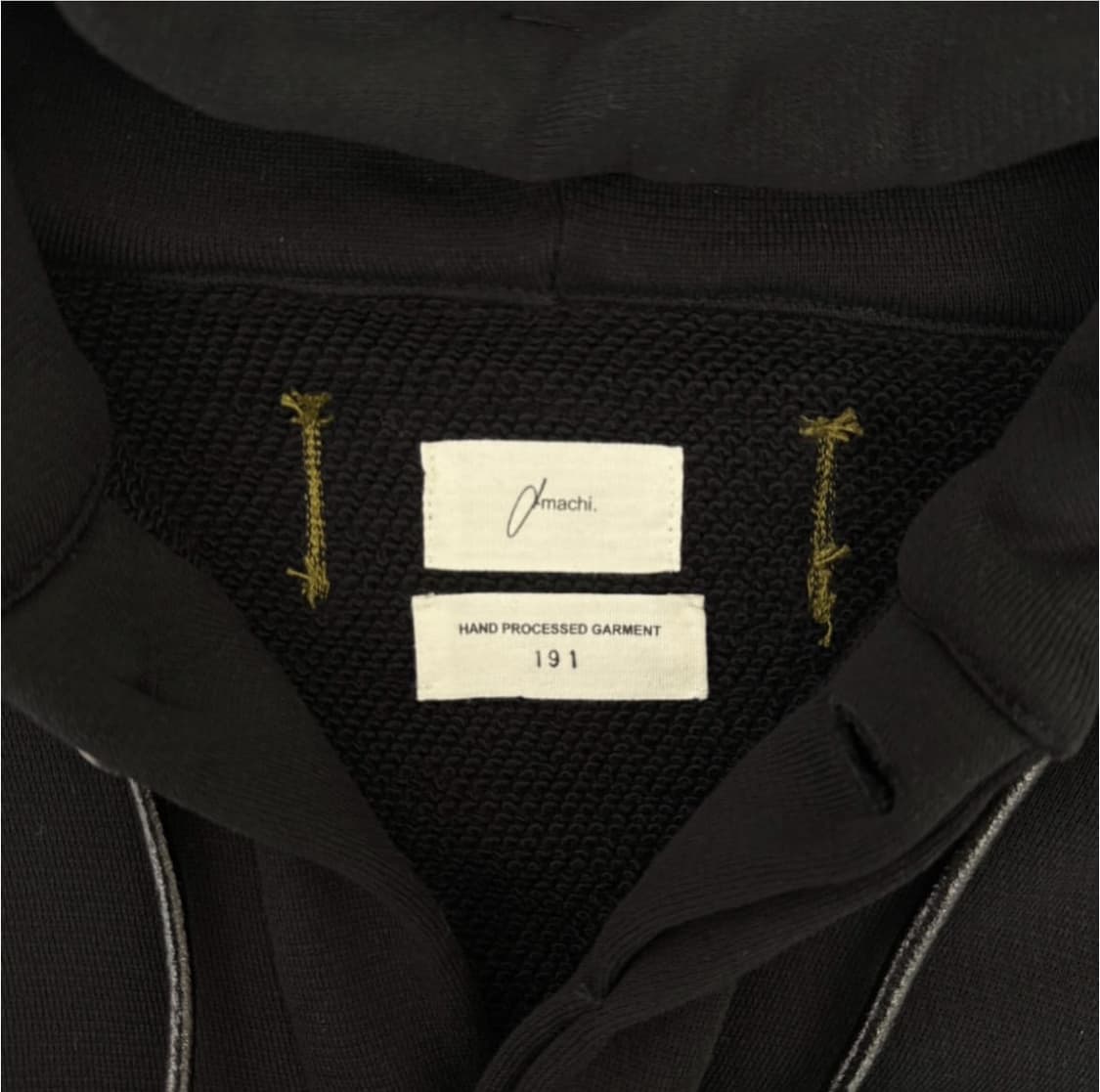 아마치 Hand Processed Garment 스티치 후드 자켓 상품이미지3