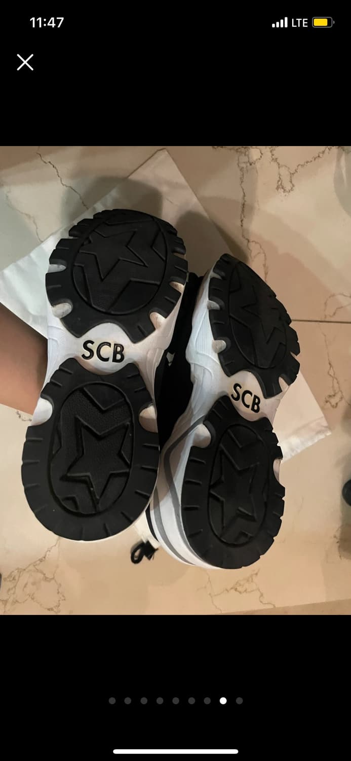 슈콤마보니 전지현 스니커즈 블랙 240 - 플라워밤 스니커즈 슬립온 상품이미지9