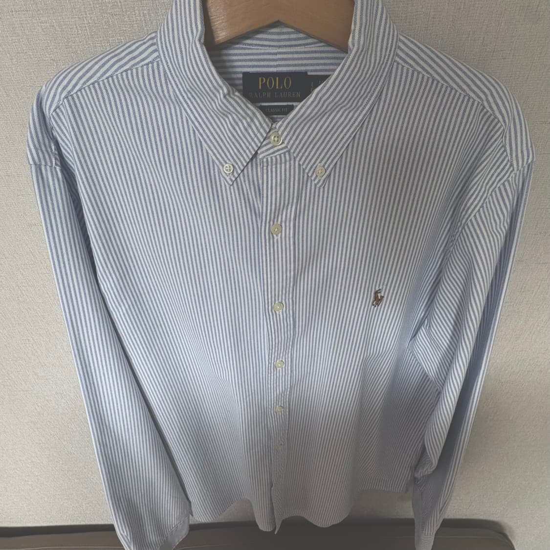 [L] POLO 스트라이프 옥스포드 셔츠 상품이미지1