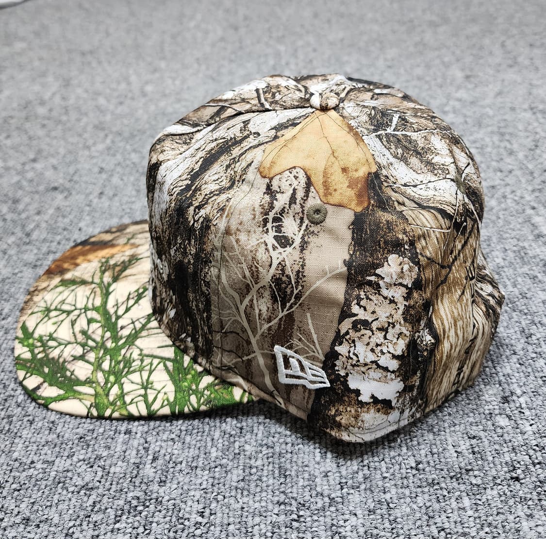 뉴에라 나일론 치노 스크립트 리얼트리 스냅백 모자 상품이미지3