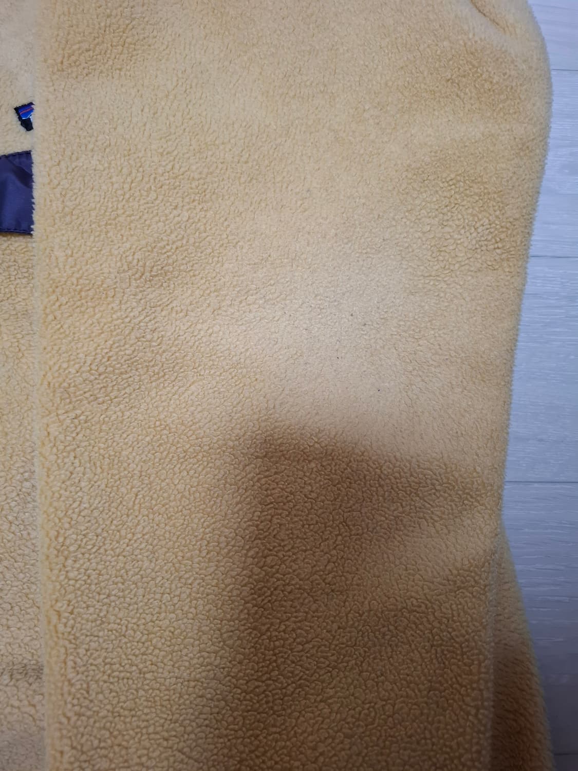 L 파타고니아 90s 포르투칼 빈티지 신칠라 풀오버 플리스 골드 옐로우 상품이미지3