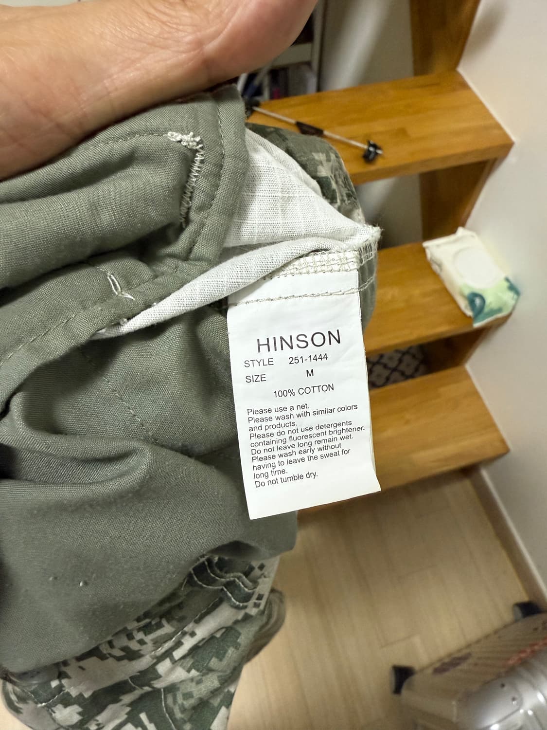 힌슨 밀리터리 카고팬츠 상품이미지3