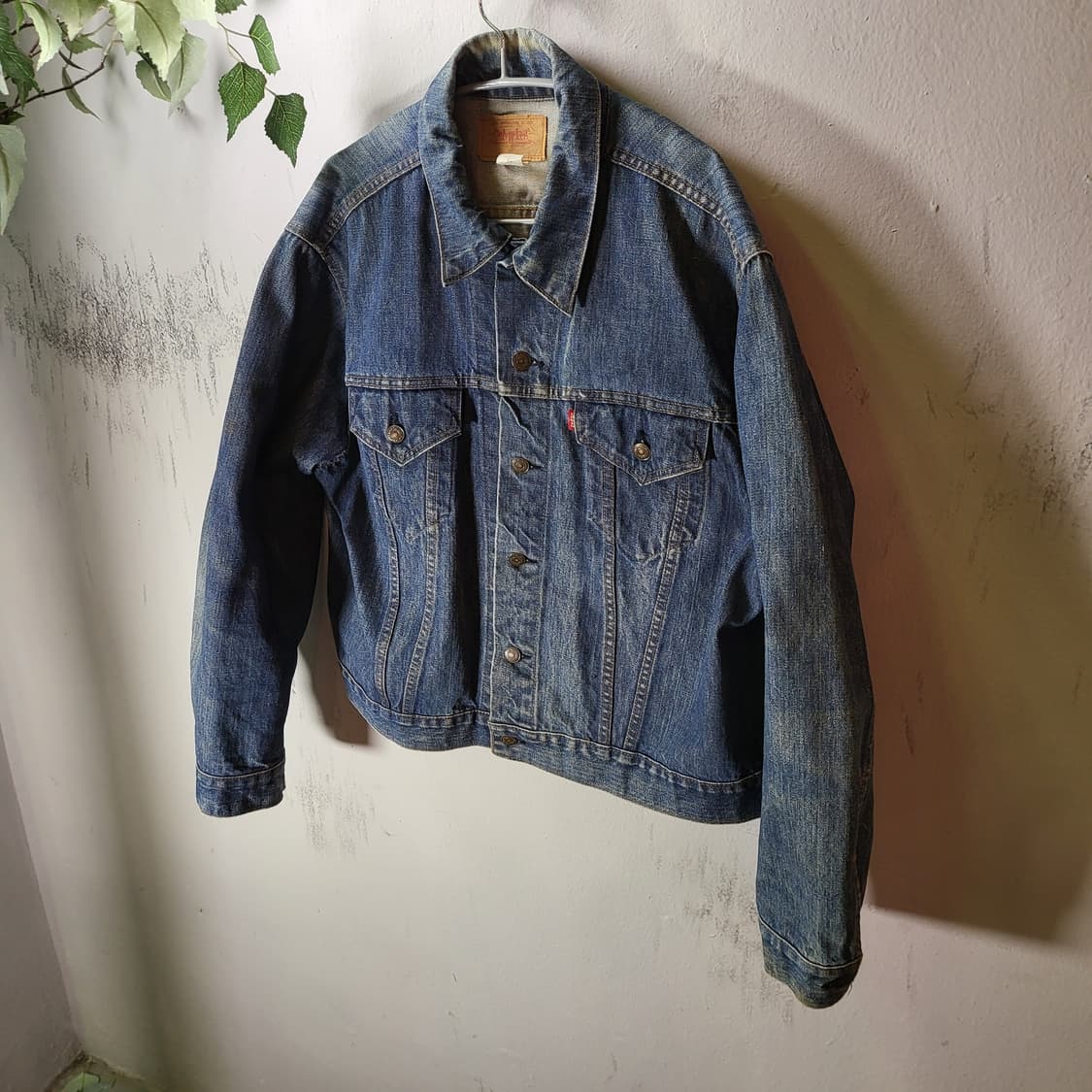 80s 리바이스 데님 자켓 (XL) made in USA 상품이미지3