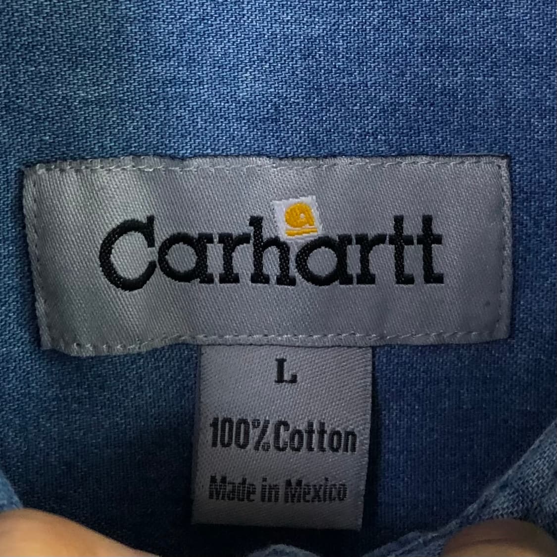 105 칼하트 데님 셔츠 상품이미지3