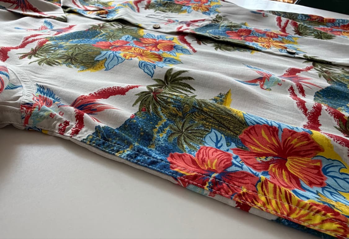 하와이안 셔츠 made in Hawaii (size L) 상품이미지6