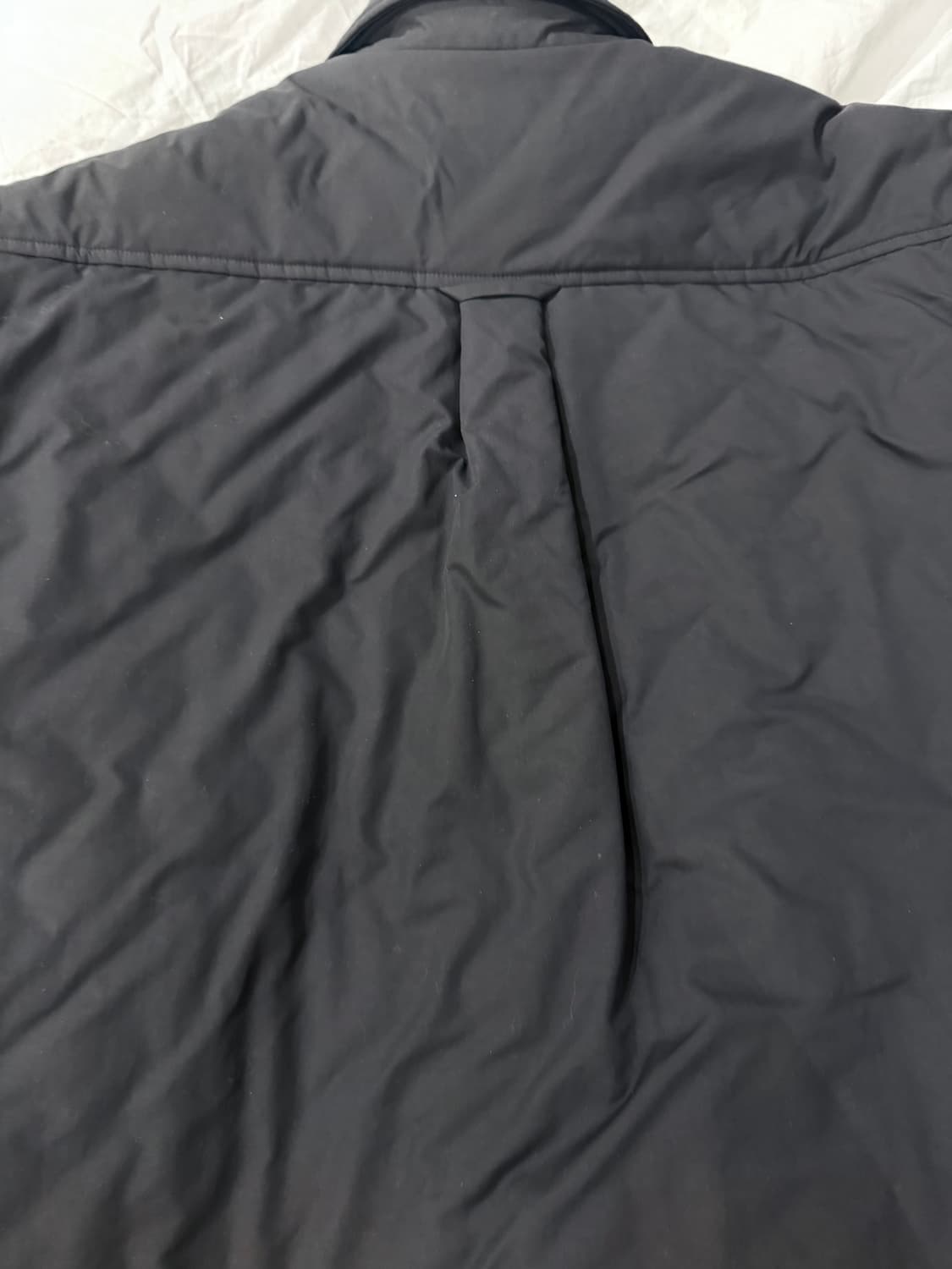 [46] 발렌시아가 오버핏 패디드 셔츠 다크네이비 상품이미지3