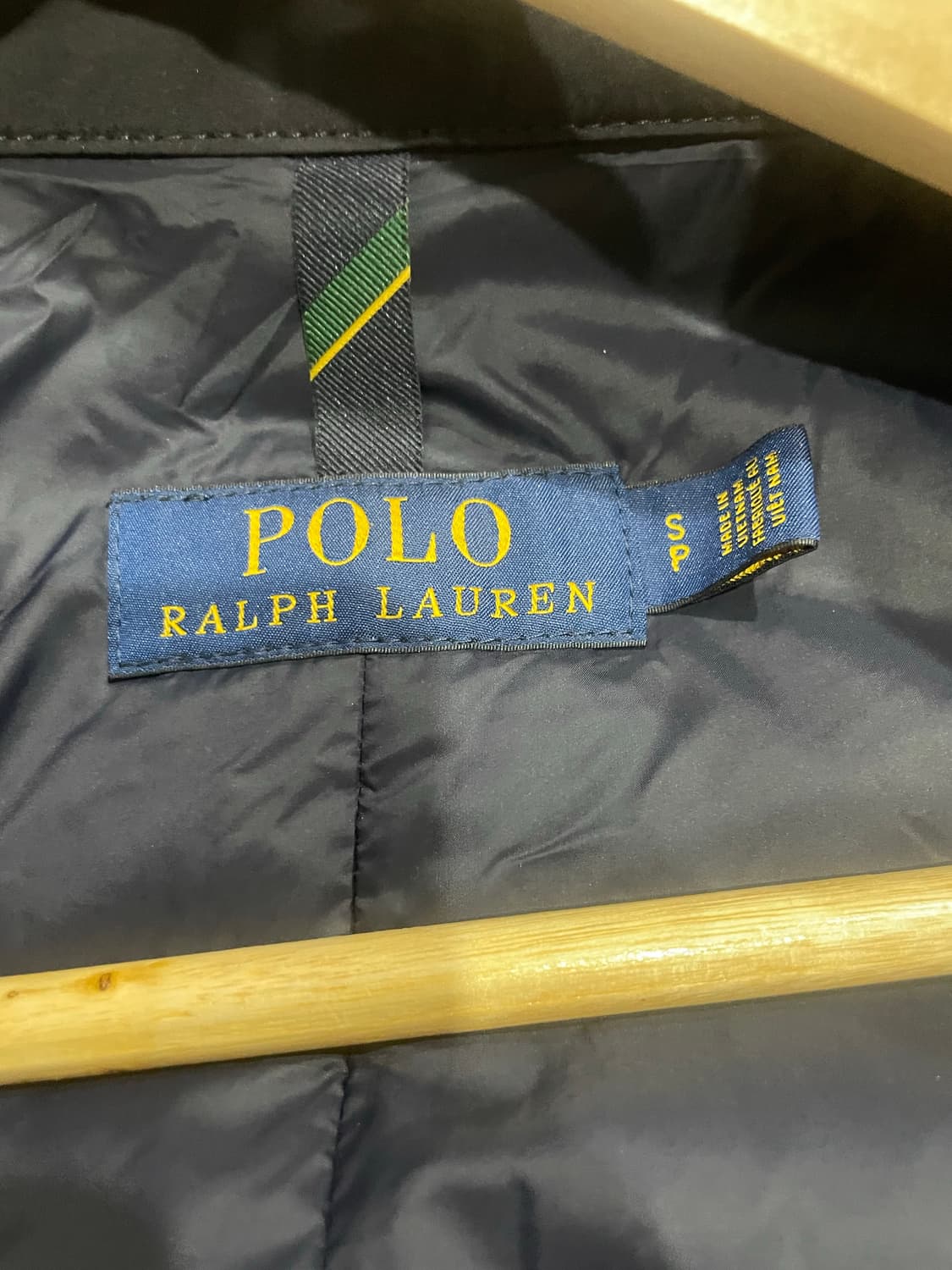 폴로 랄프로렌 남성 네이비 코트 S 정품 상품이미지4