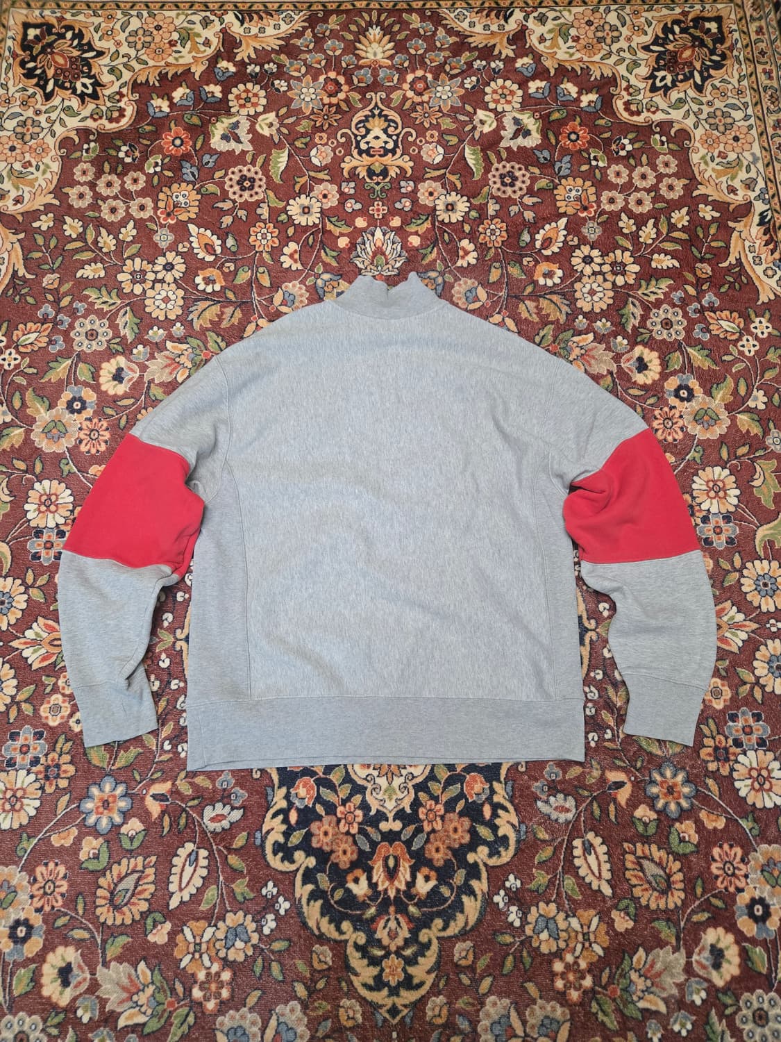 [L] 챔피온 리버스위브 배색 하프집업 스웨셔츠 상품이미지7