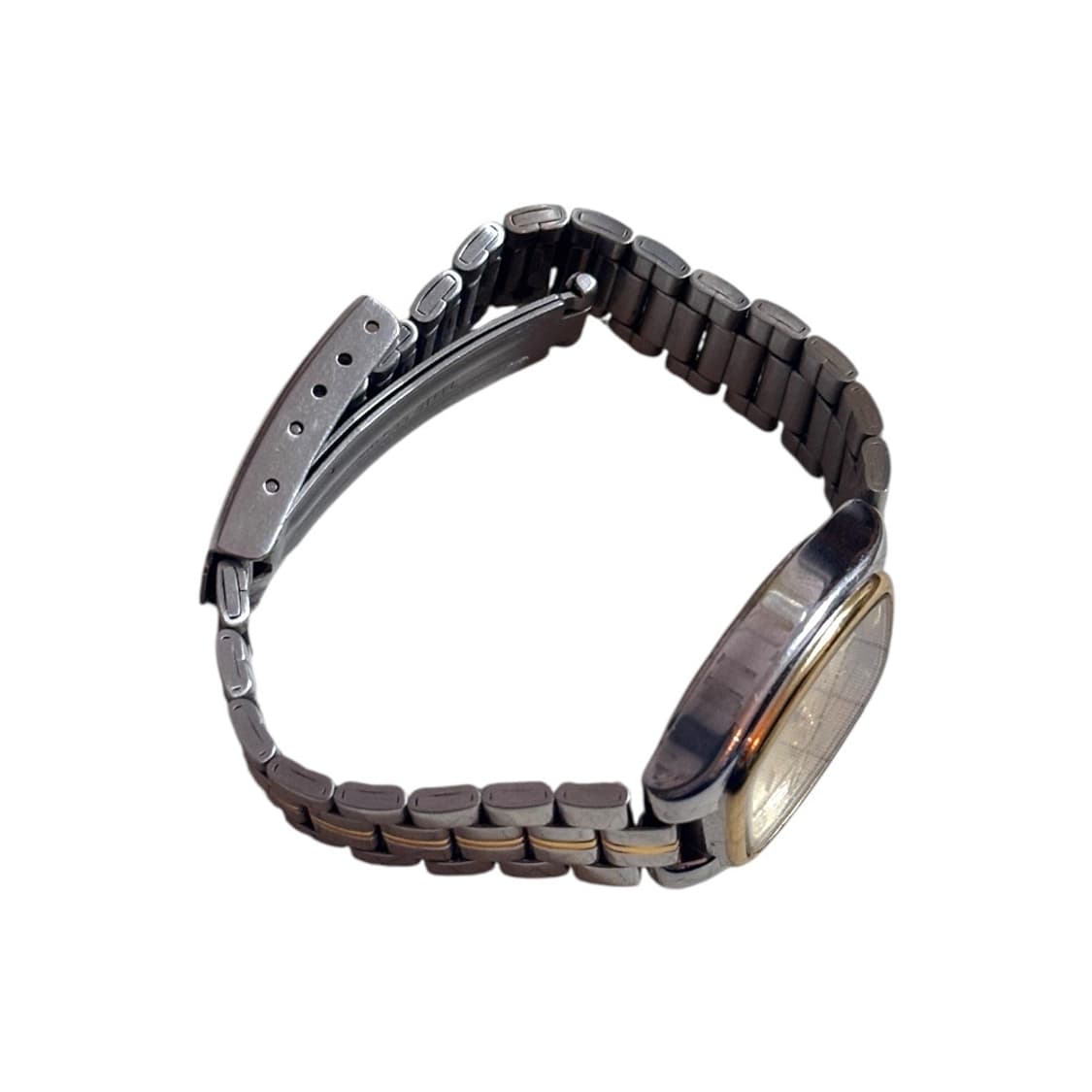 카시오 빈티지 쿼츠 투톤 콤비 메탈 시계 (실버/골드) 상품이미지3