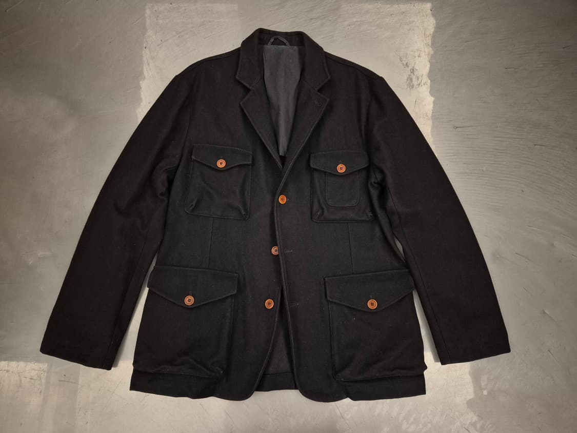 dunhill london 멜튼 울 밀리터리 자켓 상품이미지1