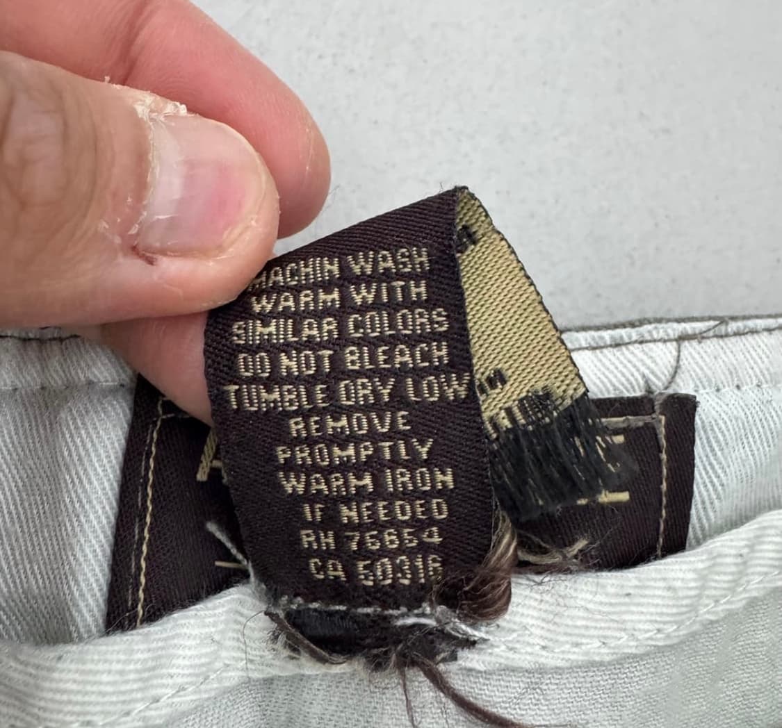 아베크롬비 y2k 카모 버뮤다 팬츠 상품이미지7