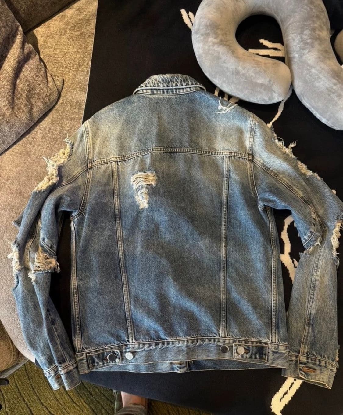 발망 디스트로이드 데님 자켓 M 상품이미지3