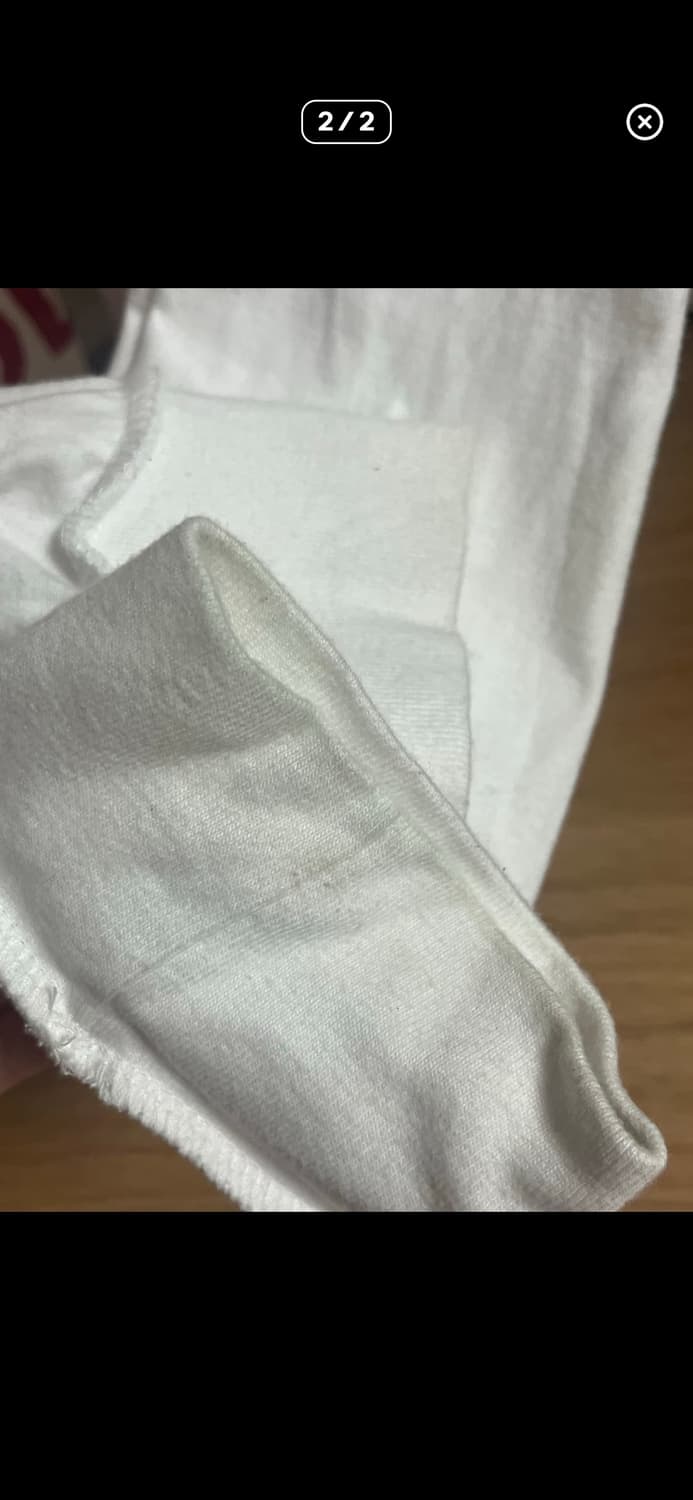 사파리스팟 하이웨이 인 롱슬리브 티셔츠 화이트 레드 상품이미지2