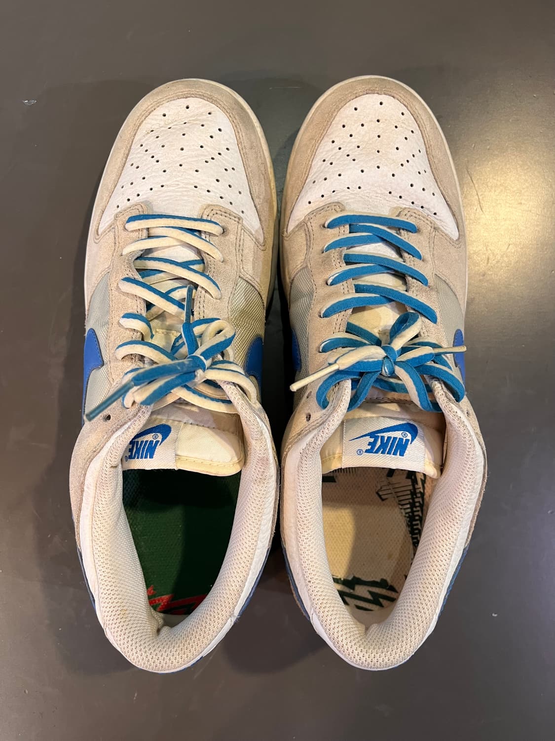 나이키 덩크 로우 CL 블루 내추럴 그레이 (280mm)  상품이미지6