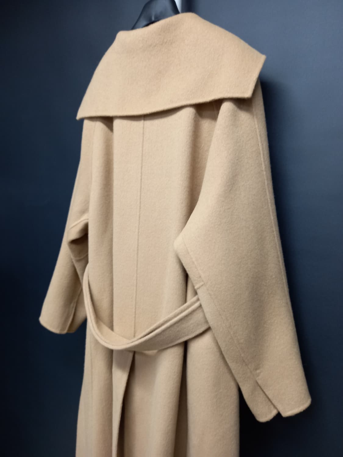 새 지컷 캐시미어블랜 핸드메이드형 코트 66.77 상품이미지5