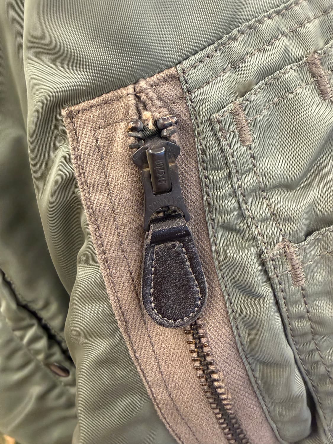 리얼맥코이 MA-1 플라이트자켓 플레인 상품이미지5