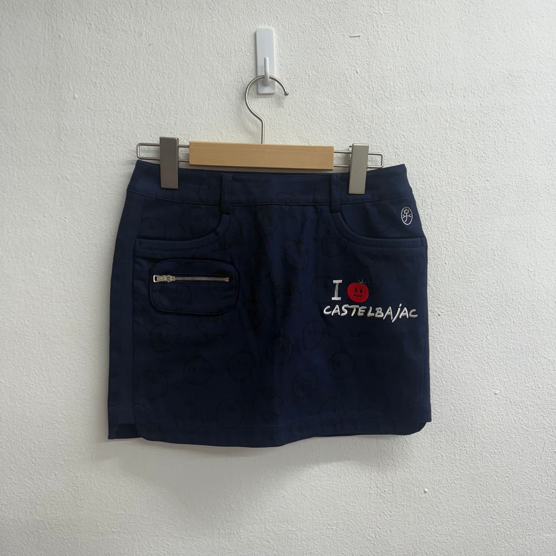 까스텔바작 네이비 미니 스커트 상품이미지1