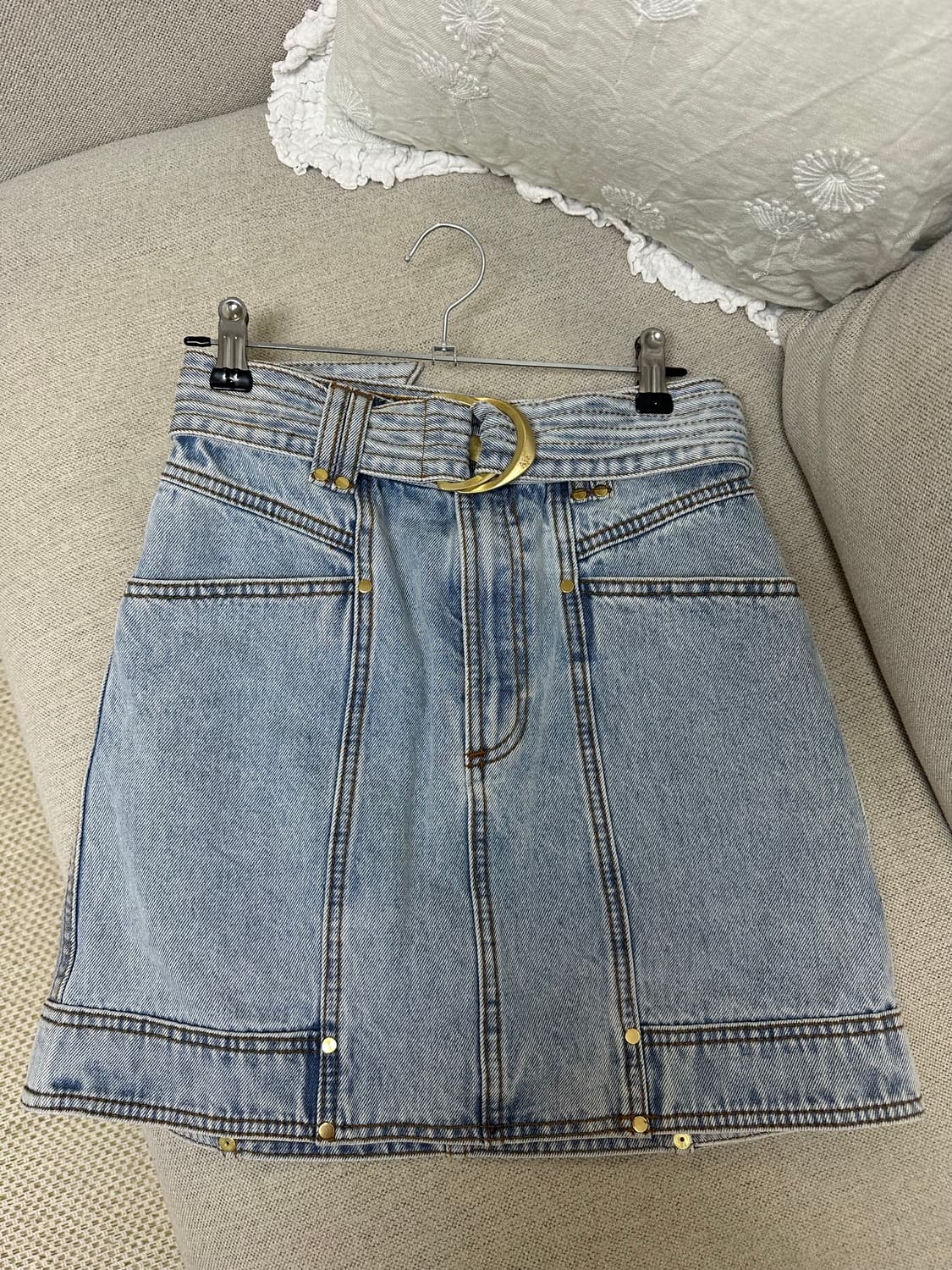 Aje (아제) 데님스커트 상품이미지1