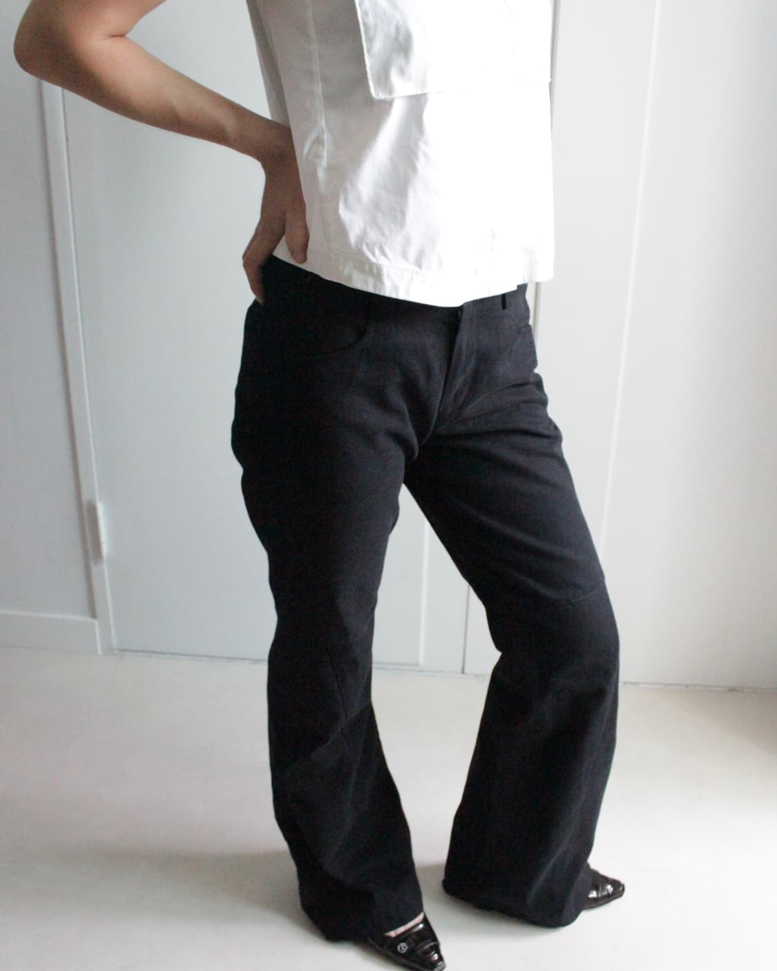 Issey Miyake boots cut pants 상품이미지3