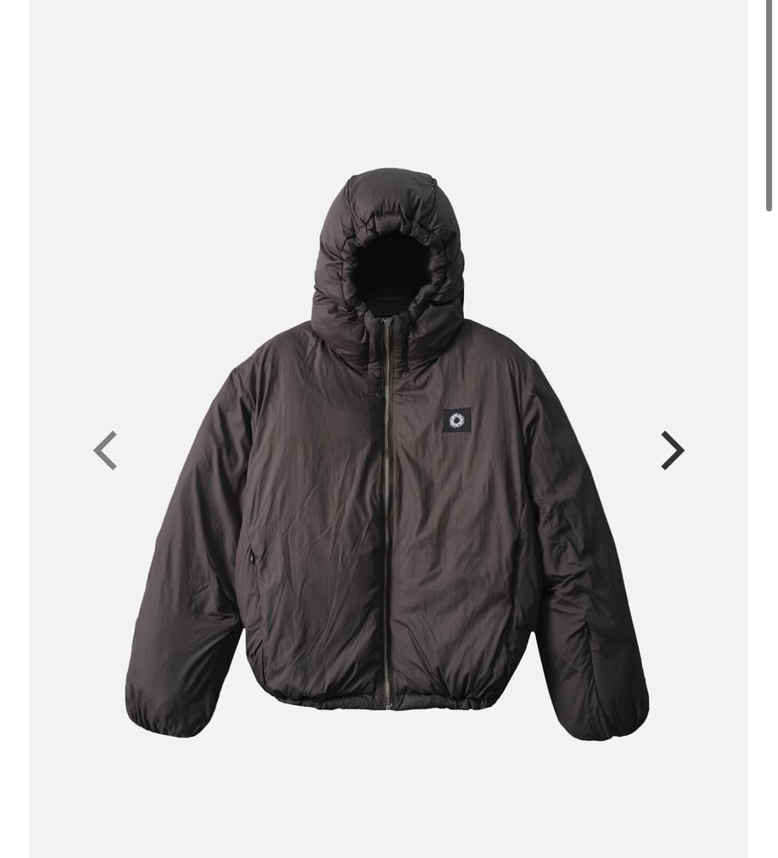 999휴머니티 24fw 구스다운 브라운 3사이즈 상품이미지3