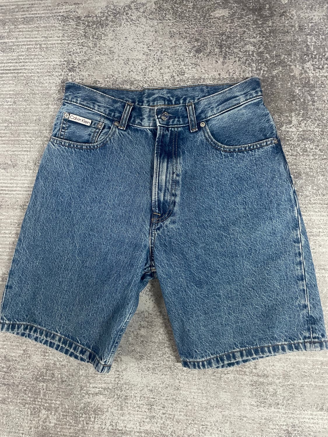 90s Ck 데님 하프팬츠 상품이미지9